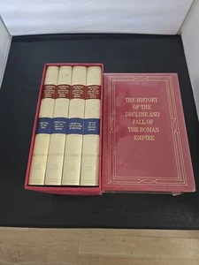 Decline and Fall of the Roman Empire Gibbon 8 Vol Folio Society Complete Box Set - Picture 1 of 7