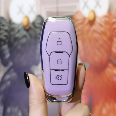 2pcs car key fob case cover for Ford Escort Focus Mondeo Edge Escape Fiesta - Image 1 of 3