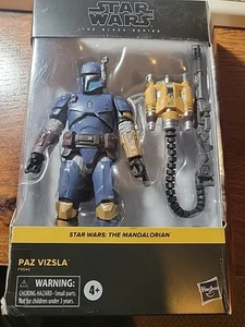 Star Wars The Black Series Paz Vizsla  The MANDALORIAN NIB Sealed  - Picture 1 of 6
