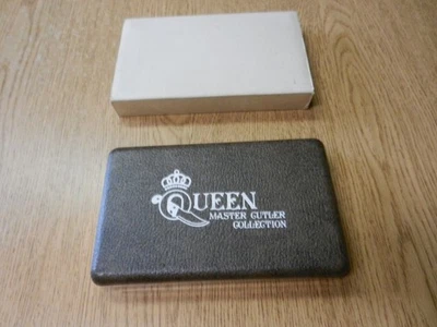 Nuevo cuchillo de bolsillo Queen City 1982 hoja única abridor fácil con estuche sin usar 4" Foto 1 de 3