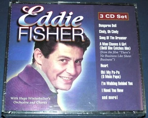 EDDIE FISHER 36 All Time Greatest Hits 3-CD Set BRAND 40s 50s 60s Pop Ballads - Picture 1 of 1