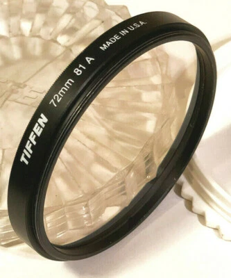 Tiffen 72mm 81A Light Balancing Filter - Image 1 of 2
