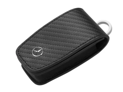 MERCEDES BENZ Mercedes-Benz Schlüsseletui Carbonleder / Edelstahl, carbon B66958411