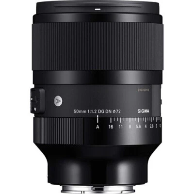 New Sigma 50mm f1.2 DG DN Art Lens (Sony FE), USA Authorized Dealer #44522 - Image 1 of 4