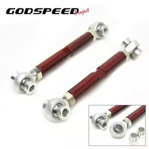 GodSpeed GSP Adjustable Rear Toe Control Arms Links for Acura TL TSX 09+ New - Picture 1 of 1