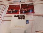 1986 Nissan 200SX SENTRA 1980 DATSUN Original Car Sales Brochure Catalogs