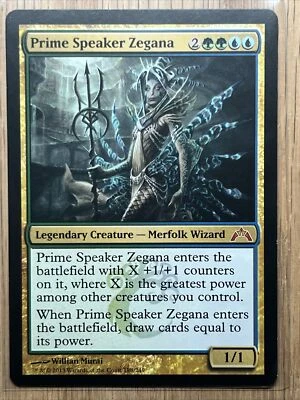 MTG - Prime Speaker Zegana Gatecrash 188/249 Regular Mythic - Image 1 of 2