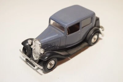 A46 1:43 NOREV PLASTIQUE CITROEN ROSALIE 1934 GRIS NOIR EXCELLENT ETAT - Photo 1/4
