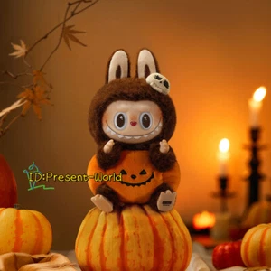 POP MART Happy Halloween Party Series-Pucca seduta vinile peluche ciondolo Labubu - Foto 1 di 2