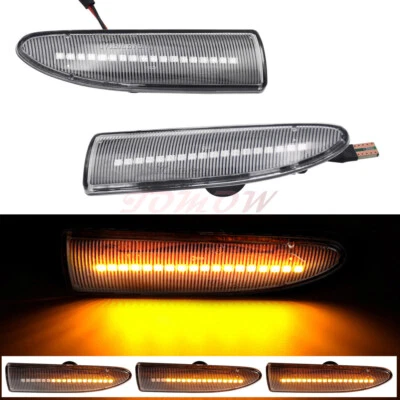 For JAGUAR X-TYPE 2002 2003 2004 05 06 07 2008 LED Sequential Side Marker Light - Image 1 of 4