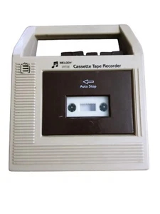 Vintage 80's Melody Box Cassette Tape Recorder VERY RARE Parts/Repair Cool - Picture 1 of 10