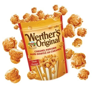 Werther's Original Caramel Popcorn - Classic Caramel - 170g  each - Picture 1 of 8