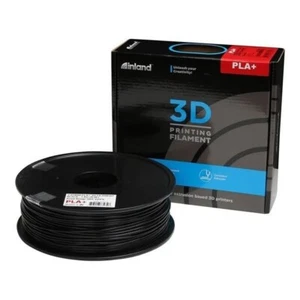 Inland 3D Printing Filament PLA+ Black 2.85mm 1KG Spool - Picture 1 of 3