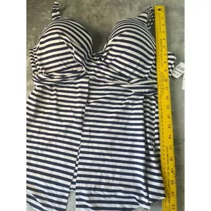 Striped Swimsuit Top - Versatile & Stylish - Picture 1 of 6