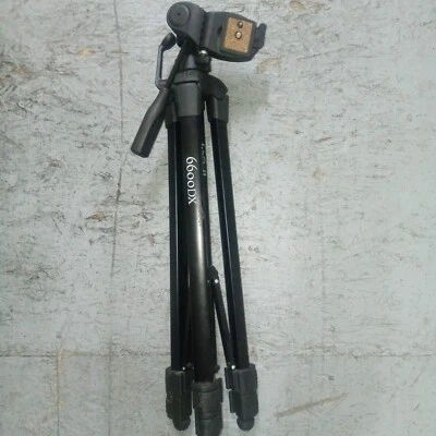 Tripod Camera Stand 6600DX Heavy Duty Silver Platinum - Image 1 of 4