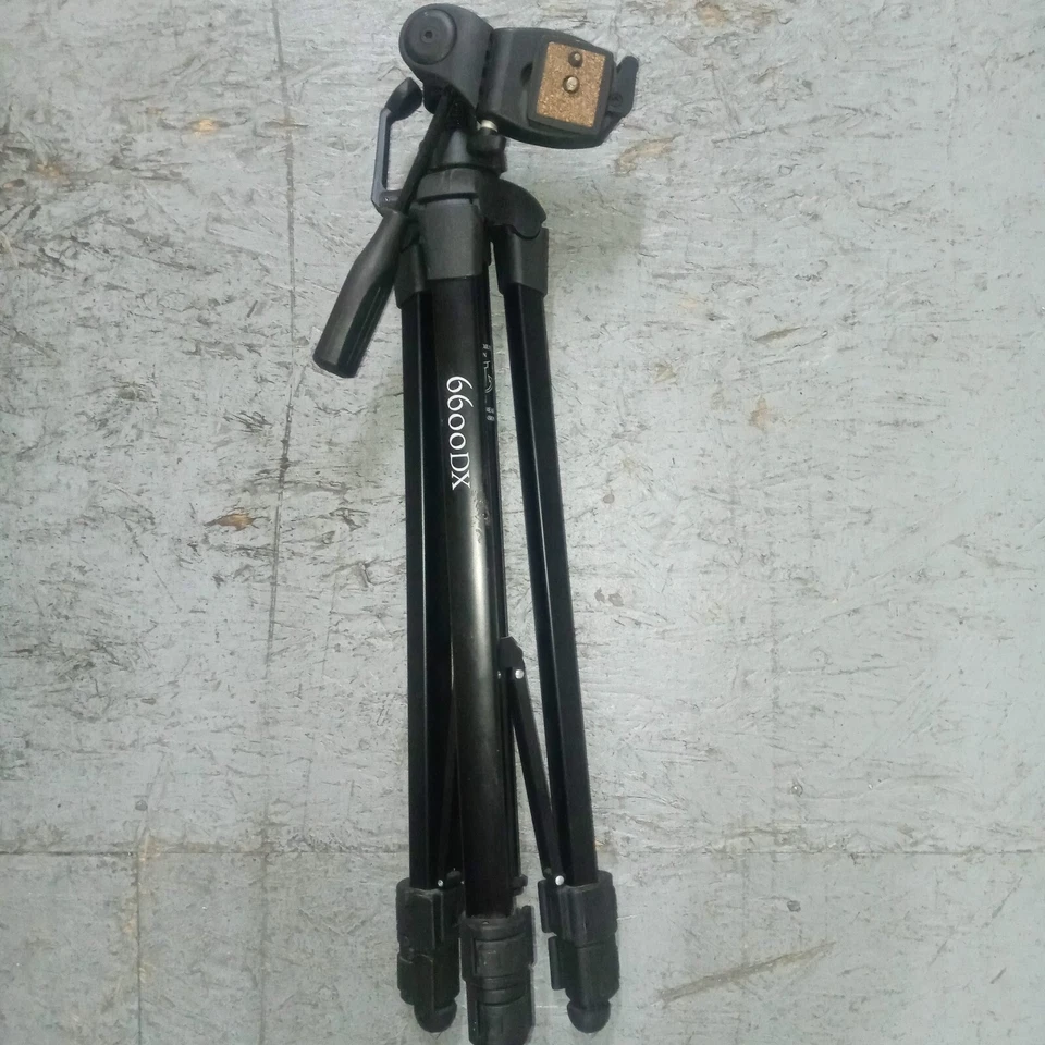 Tripod Camera Stand 6600DX Heavy Duty Silver Platinum - Image 1 of 4