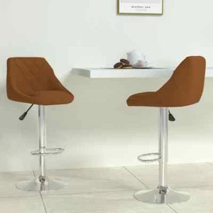 1/2x Taburete de Cocina de Terciopelo Multicolor Mostrador Asiento vidaXL - Imagen 1 de 144
