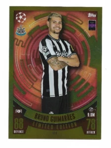 2023-24 Topps Match Attax Champions League Limited Edition Bruno Guimaraes - Picture 1 of 1