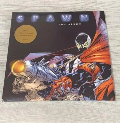 SPAWN The Album 10" Red Color Vinyl 3LP 1997 EU ORG Edition Soundtrack Metallica - Image 1 of 4