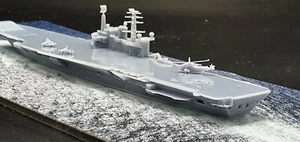 HMS Hermes Falklands (R12) 1/1200 aircraft carrier waterline model ship kit - Picture 1 of 9