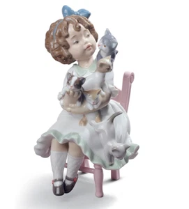 LLADRO My Little Family Porcelain Sculpture - Picture 1 of 4