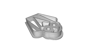 Equinoxe Cookie Cutter Compatible with Jean-Michel Jarre Album Theme XXL - Foto 1 di 1