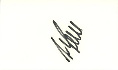 Ivan Lendl Autographed/Signed Tennis Index Card Beckett 45269 - Image 1 of 2