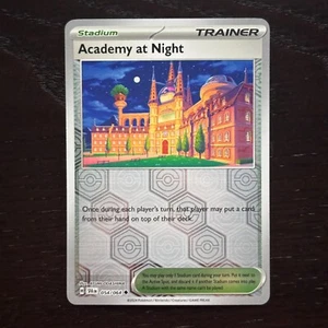 Academy at Night 054/064 Pokemon Shrouded Fable SV Reverse Holo Uncommon NM - Picture 1 of 2