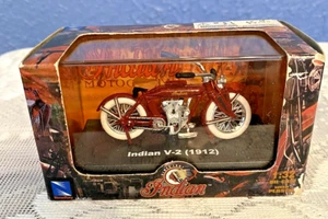 New Ray 1912 Indian V-2 Motorcycle 1:32 Diecast NIB.  X - Picture 1 of 1