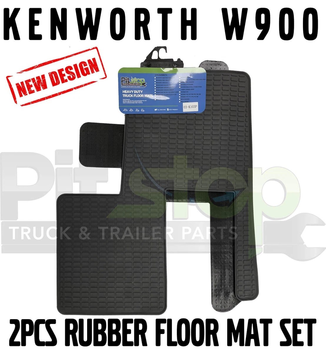 Alfombrillas De Goma Para VW Crafter - Juego 2/3 Plazas, Original Calidad, Negro