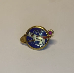 Nasa 20 Year Pin 10KT With Ruby, Nasa Pin2.5 Grams 111821 - Picture 1 of 3