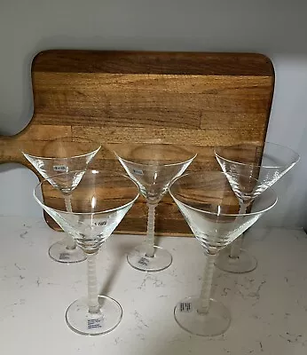 Vasos transparentes Palm by SCHOTT-ZWIESEL Martini (5) tallos esmerilados. Hermoso! Foto 1 de 4