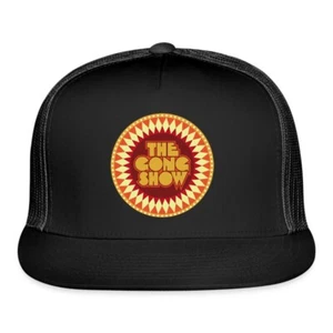 The Gong Show Game Show Black Trucker Hat Cap Adult Size - Picture 1 of 4