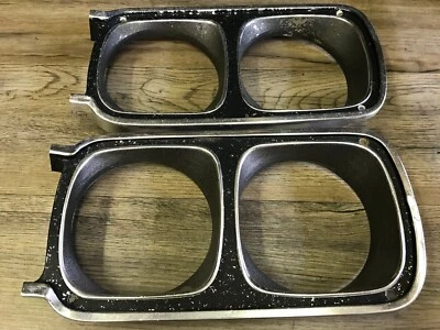 1969 69 PLYMOUTH GTX SATELLITE B КОРПУС MOPAR КОМПЛЕКТ ОБОДКОВ ФАР OEM - Изображение 1 из 4