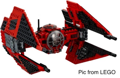 LEGO Star Wars 75240 Major Vonreg's TIE Fighter Set Complete No Minifigures - Image 1 of 2