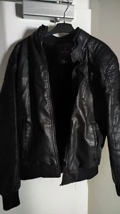 Herren (Kunst) Lederjacke xl schwarz Gefüttert - Bild 1 von 3