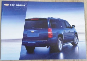 2008 Chevrolet Chevy Suburban Original Sales Brochure Catalog Book - Bild 1 von 10