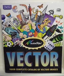 MasterClips Vector Ihr kompletter Katalog von Vektorbildern (1996, Taschenbuch) IMSI - Bild 1 von 1