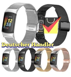 Milanese Armband für Fitbit Charge 5 / 6 Elegantes Uhrenarmband Watch Band Strap - Bild 1 von 22