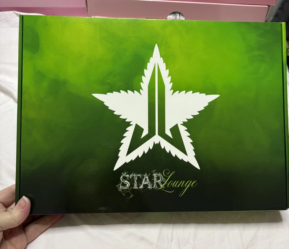 Espejo de mano Jeffree Star Cosmetics 420 verde neón hoja suave al tacto sellado ¡NUEVO! Foto 1 de 1
