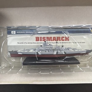 Atlas Editions Bismarck Schlachtschiff 1941 Kriegsschiff Modellbausatz im Maßstab 1:1250 - Bild 1 von 10