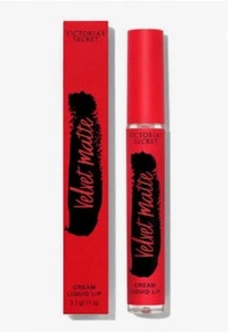 New Victorias Secret DESIRE RED Velvet Matte Cream Liquid Lip Discontinued - Picture 1 of 3