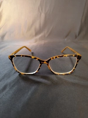 Tortoise Eyeglasses FRAMES ONLY Brown Cateye - Image 1 of 4