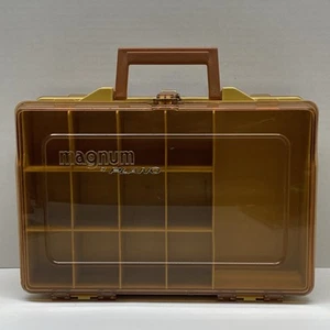 Vintage Magnum von Plano doppelseitige Angelgerätebox 12" x 9" Modell 1126 - Bild 1 von 12