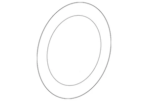 Genuine Volkswagen Thermostat Housing Seal WHT-005-190 - Picture 1 of 4
