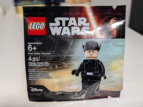Lego Star Wars First Order General Minifig Polybag (5004406) New/Sealed