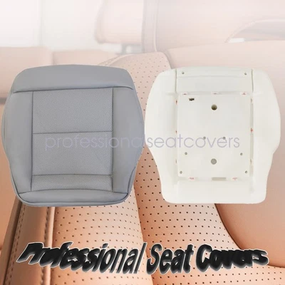 Cubierta de asiento inferior del conductor gris y espuma para Mercedes Benz E300 E350 2010-16 sedán Foto 1 de 4