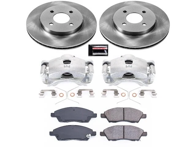Kit de pastillas de freno delanteras y rotor Power Stop 38QSRD32 para Nissan Versa 2012 Foto 1 de 1