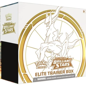 Pokemon TCG: SWORD & SHIELD - BRILLIANT STARS - Elite Trainer Box ETB BRANDNEU - Bild 1 von 2