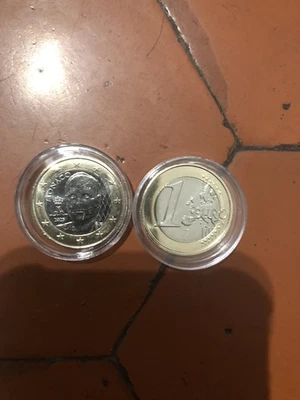 Pièce 1 euro de Monaco 2025 neuve sortie du rouleau UNC Nouvelle Face - Photo 1/3